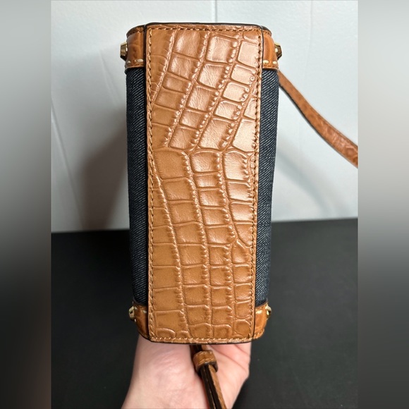 Michael Kors Selma Mini Messenger Dark denim Purse Crossbody - Picture 9 of 16